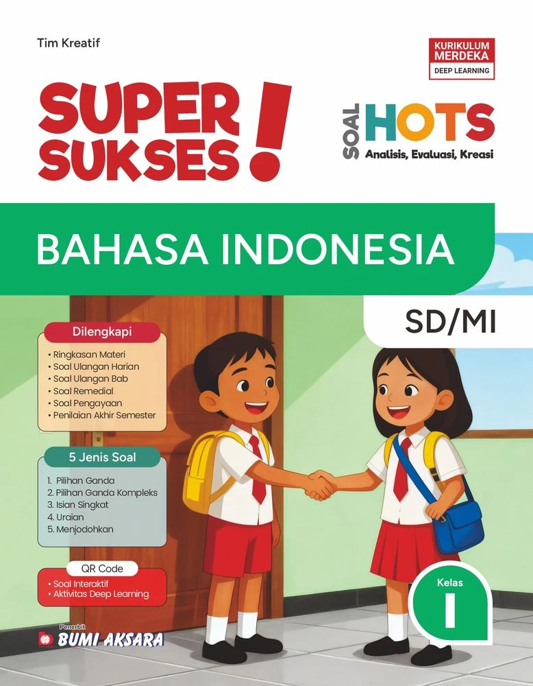 Super Sukses Bahasa Indonesia SD/MI Kelas I