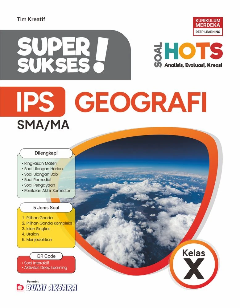 Super Sukses IPS Geografi SMA/MA Kelas X