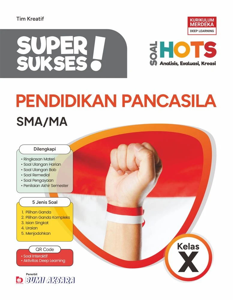 Super Sukses Pendidikan Pancasila SMA/MA Kelas X