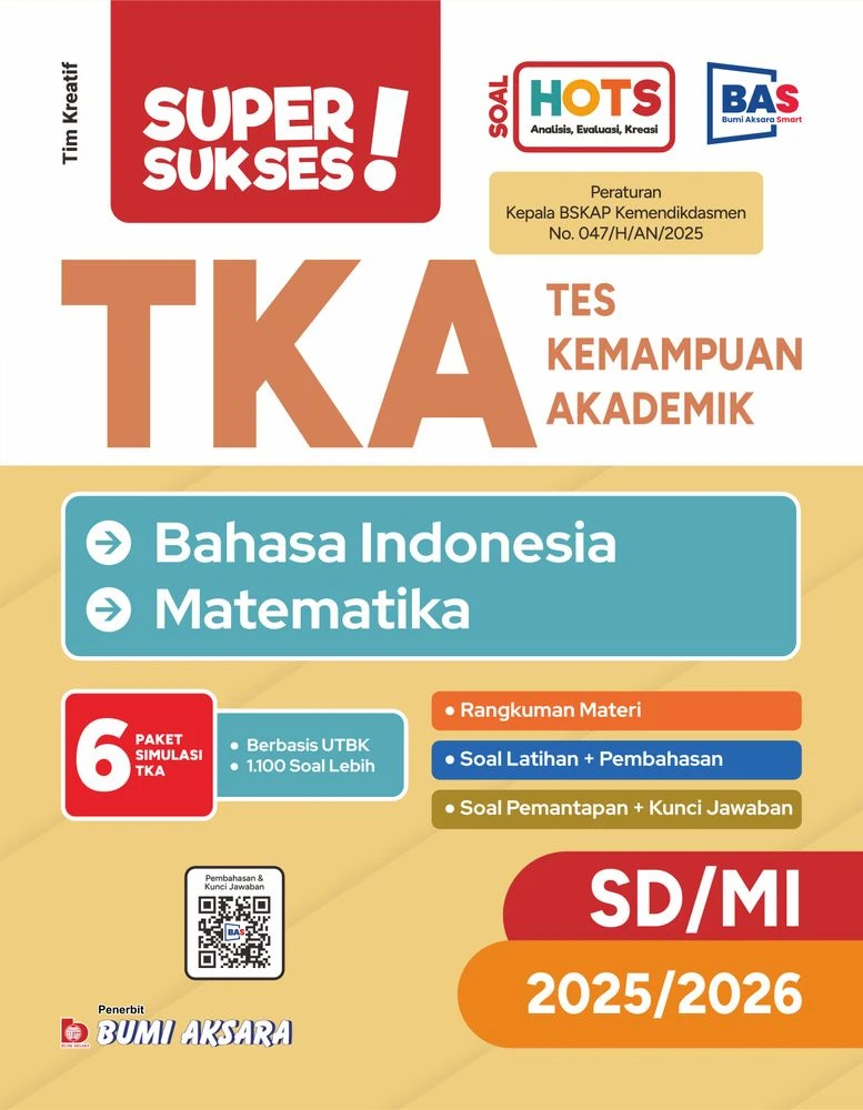 Super Sukses TKA SD/MI 2025/2026